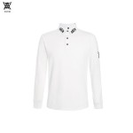 ANEW 어뉴골프 7종 남성 넥라인 긴팔 카라 티셔츠